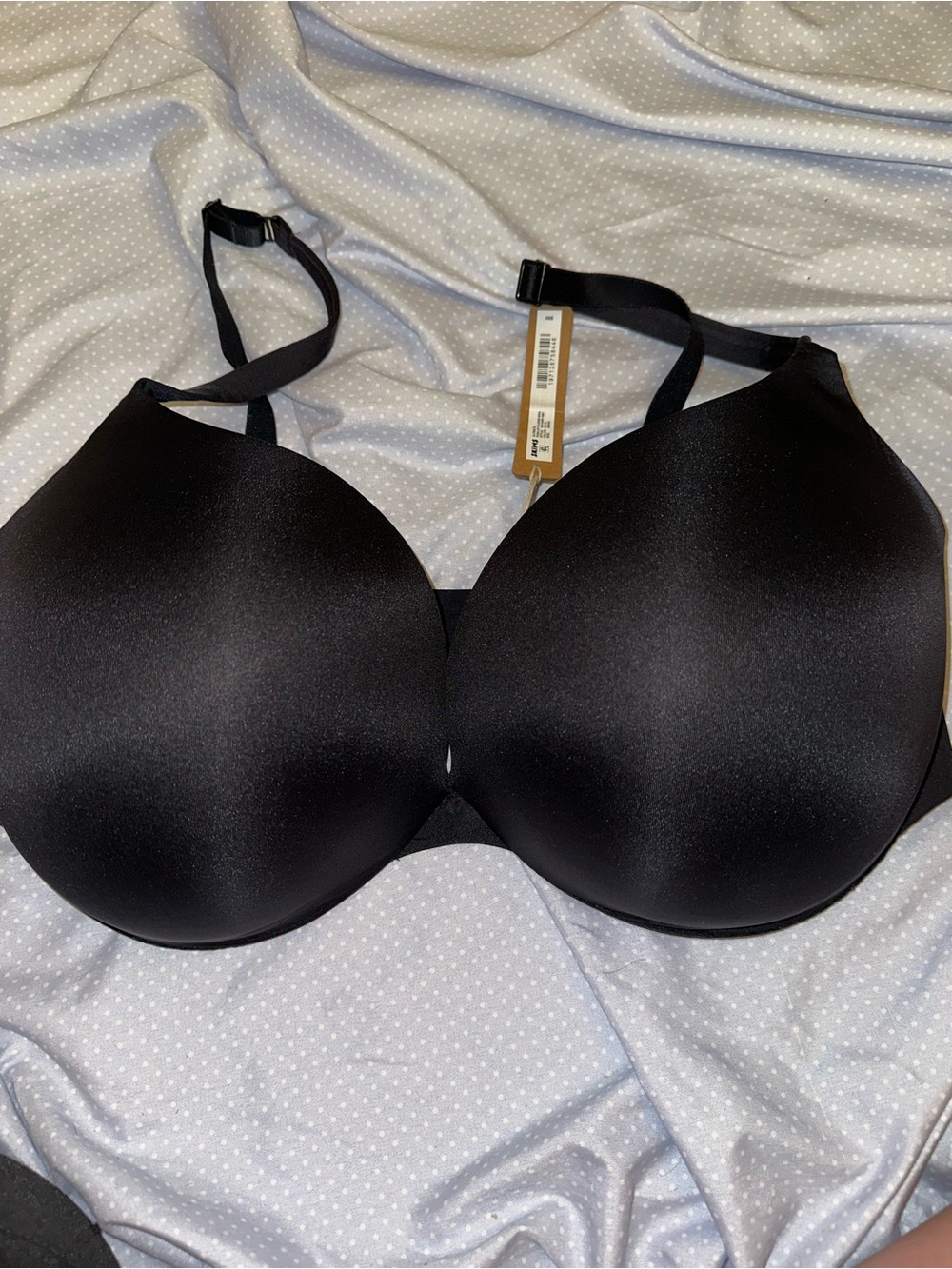 Skims ultimate push up plunge bra color onyx size 38DDD